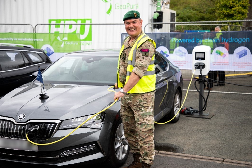 MOD Trials Hydrogen Power for Military Bases in Green Energy Shift